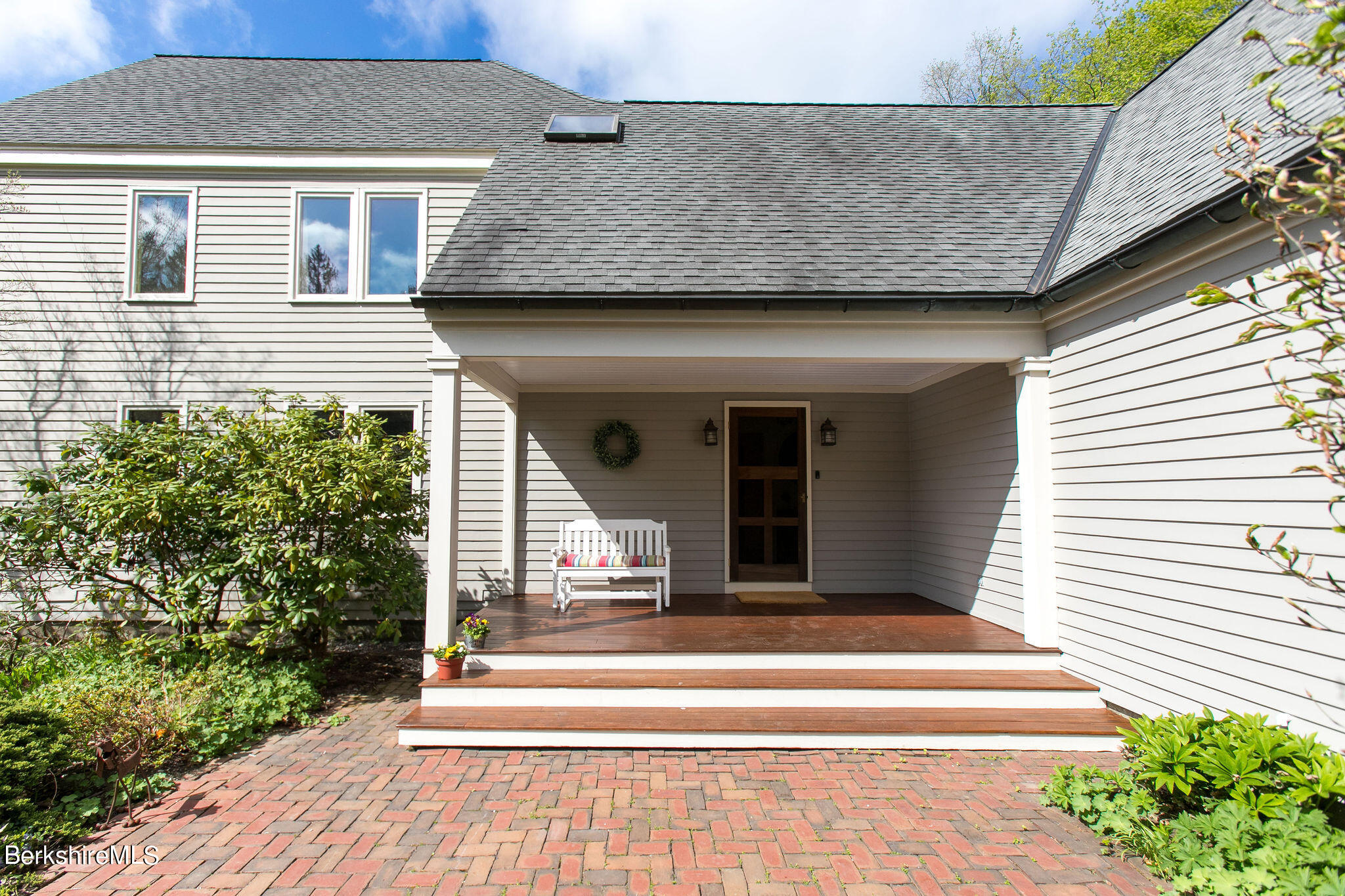 15 W Road Alford, MA 01266 - Photo 6 of 64 a front view of a house with a porch