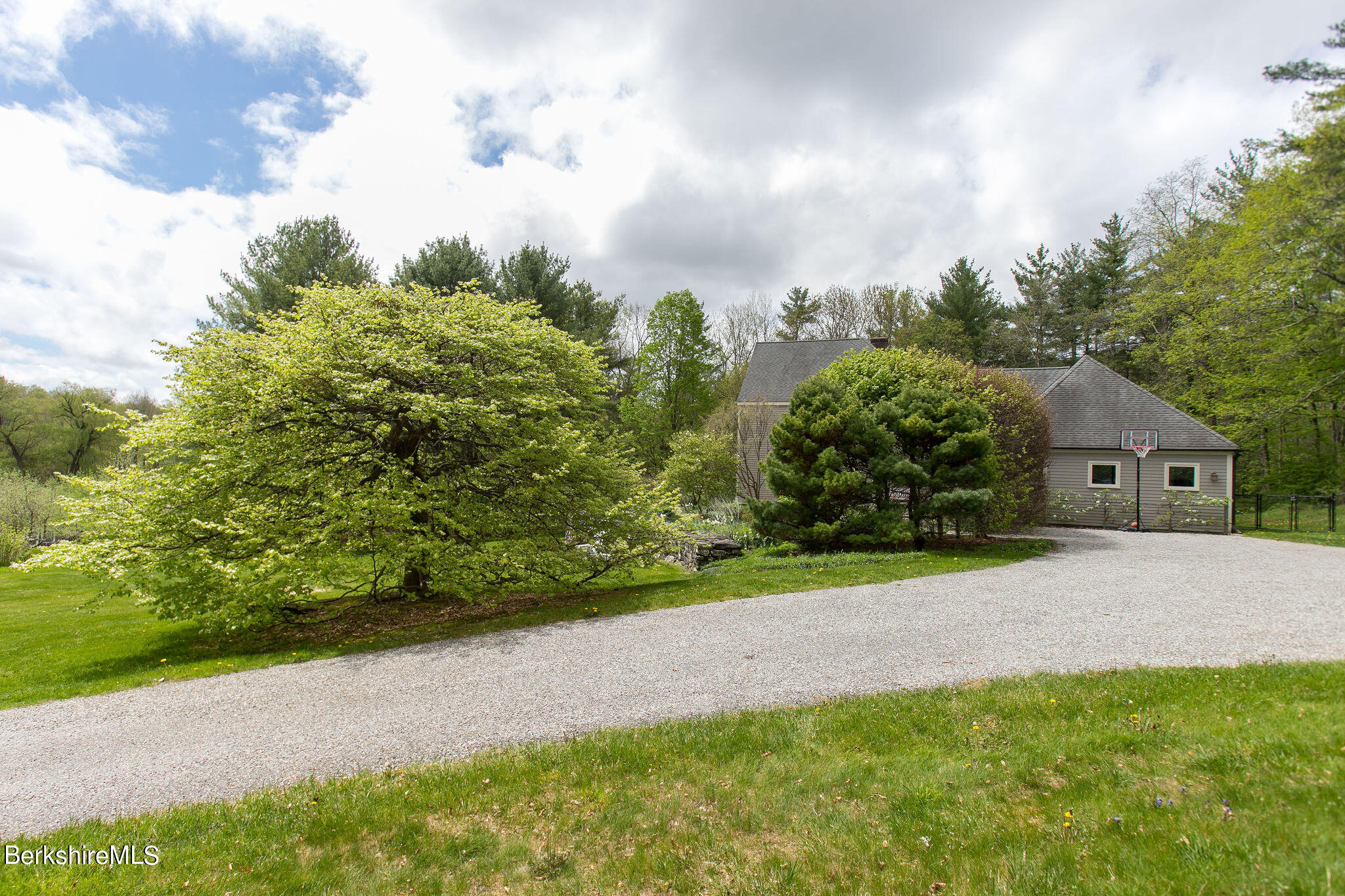15 W Road Alford, MA 01266 - Photo 62 of 64 a view of a yard in front of a house