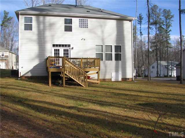 13019 Saxon Way Raleigh, NC 27613 - Photo 12 of 12 .70 acre lot...expanded deck with custom swing gate.