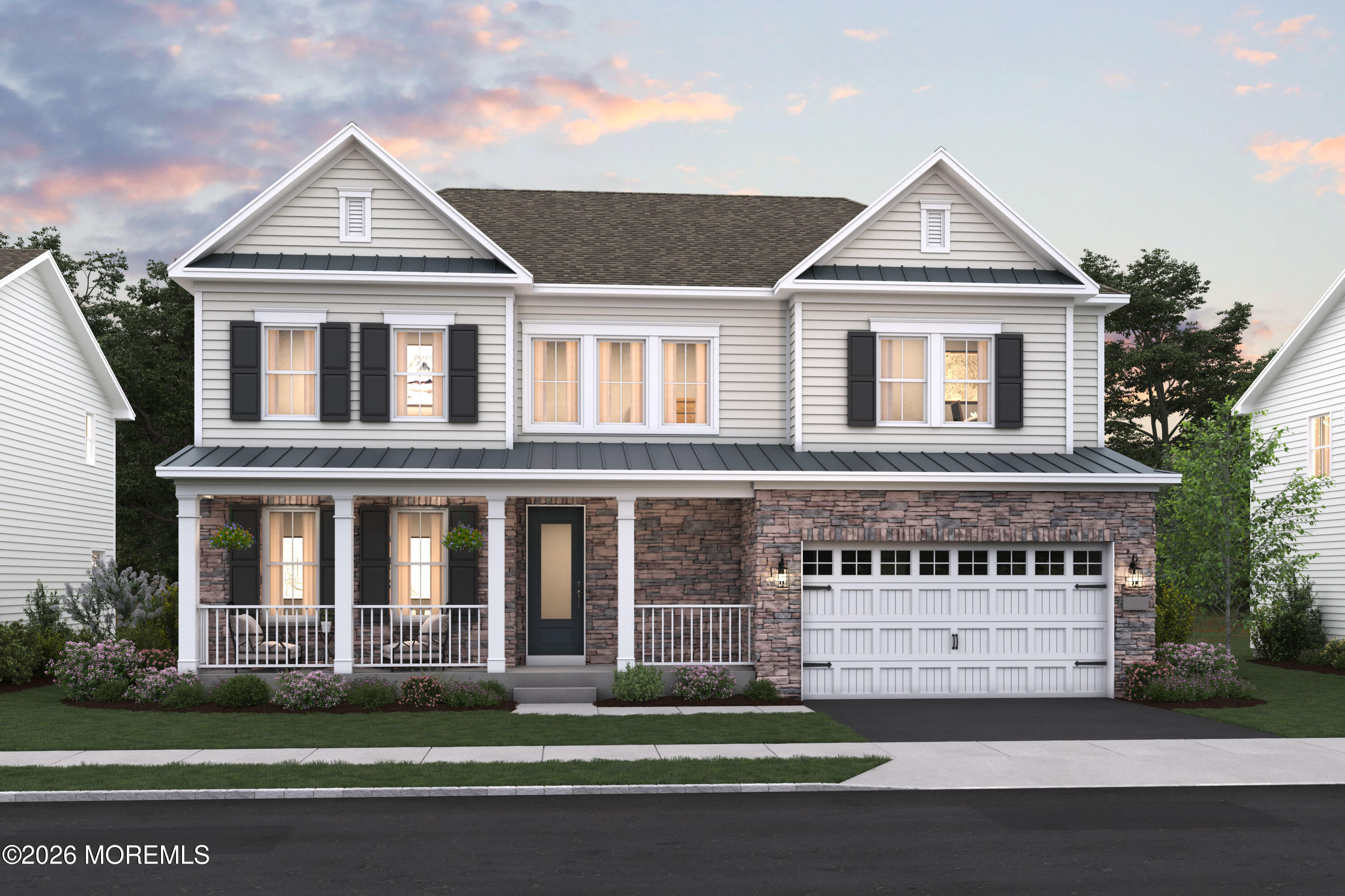 34 Tee Place Neptune, NJ 07753 - Photo 2 of 2 a front view of a house with a yard