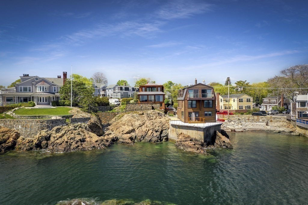 135 Front Street Marblehead, MA 01945 - Photo 29 of 34 a view of a lake with houses