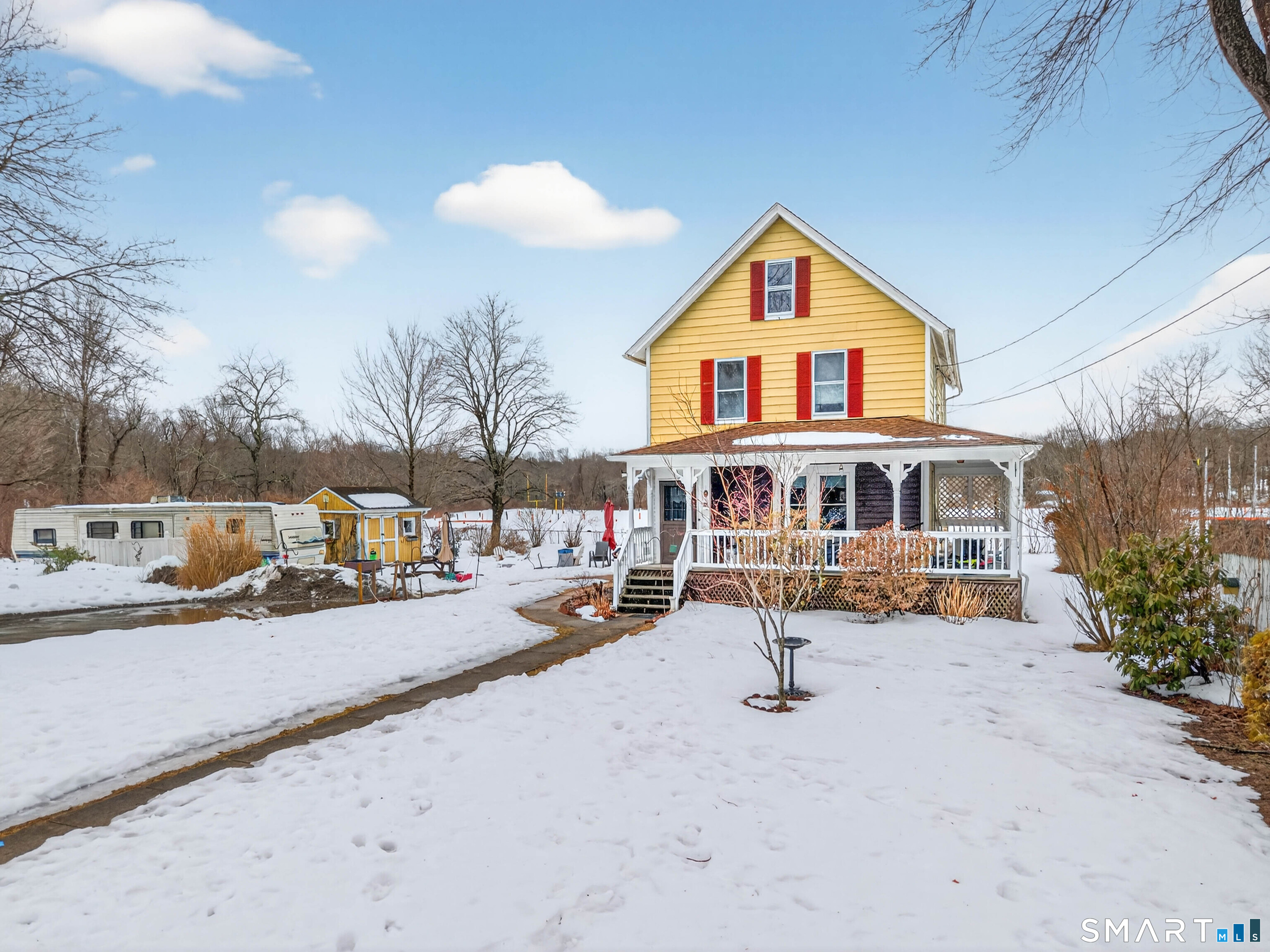 25 Torrey Lane Plainfield, CT 06332 - Photo 3 of 35 a view of a house with backyard and sitting area