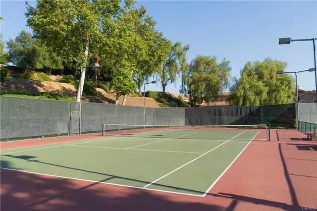 a view of a tennis court