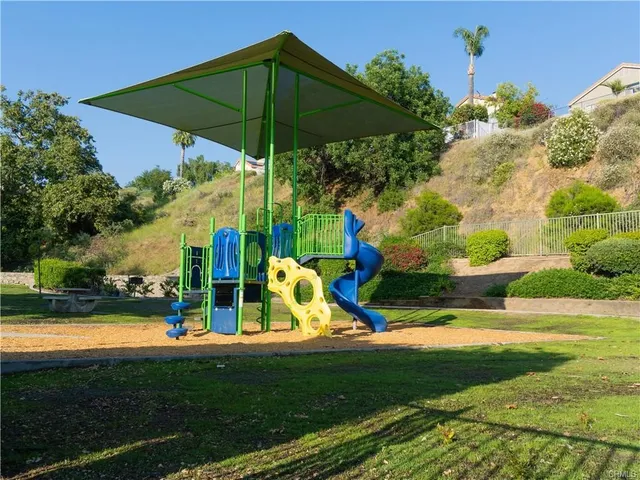 a view of a park with an outdoor space