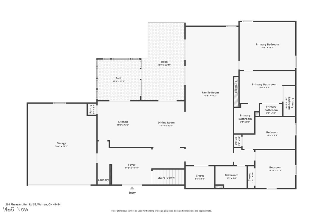 264 Pheasant Run Road Southeast Warren, OH 44484 - Photo 41 of 42 View of property floor plan