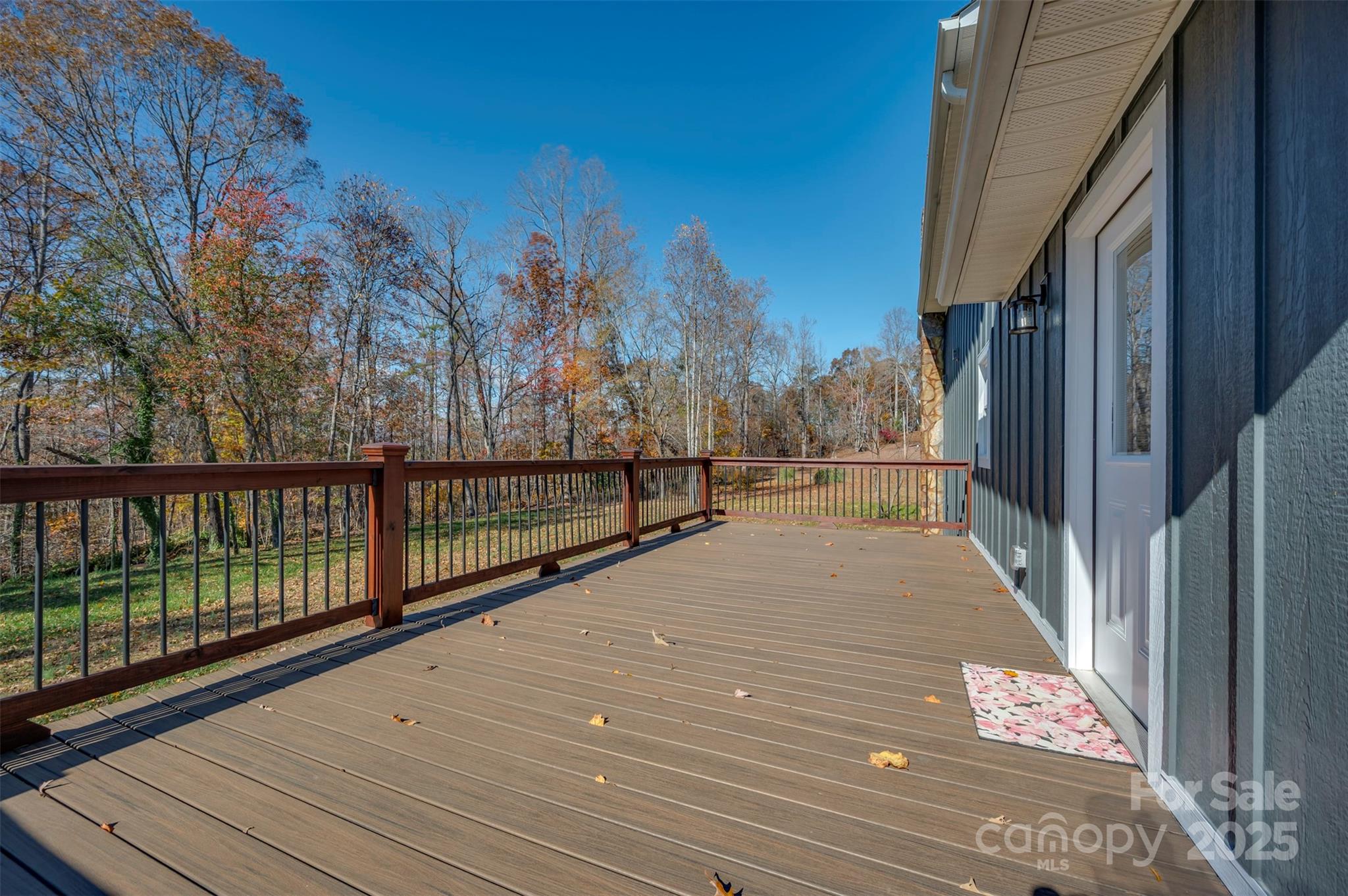 1121 Cove Road Rutherfordton, NC 28139 - Photo 37 of 41 a view of a balcony with wooden floor and fence