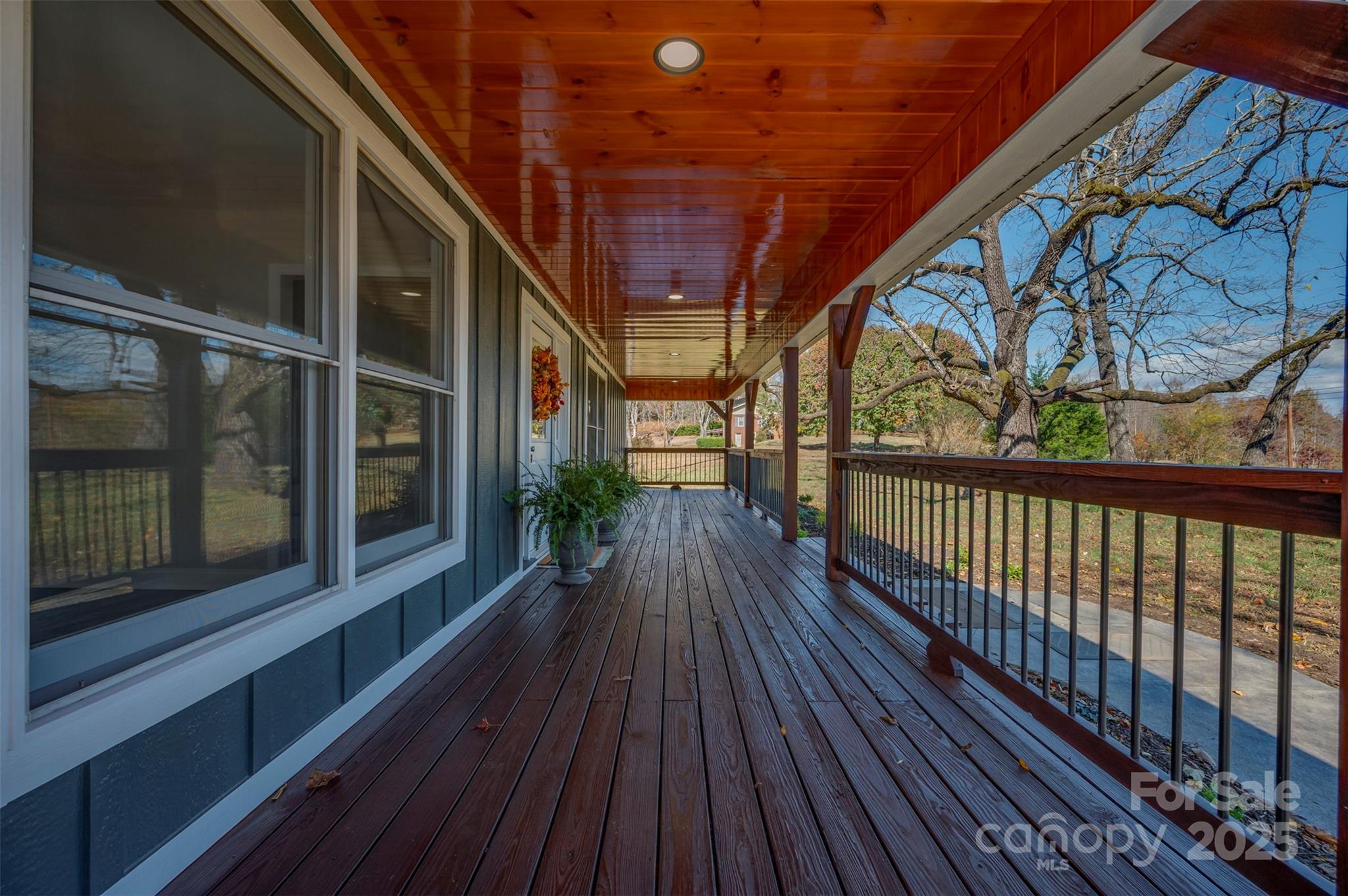 1121 Cove Road Rutherfordton, NC 28139 - Photo 4 of 41 a view of balcony with wooden floor