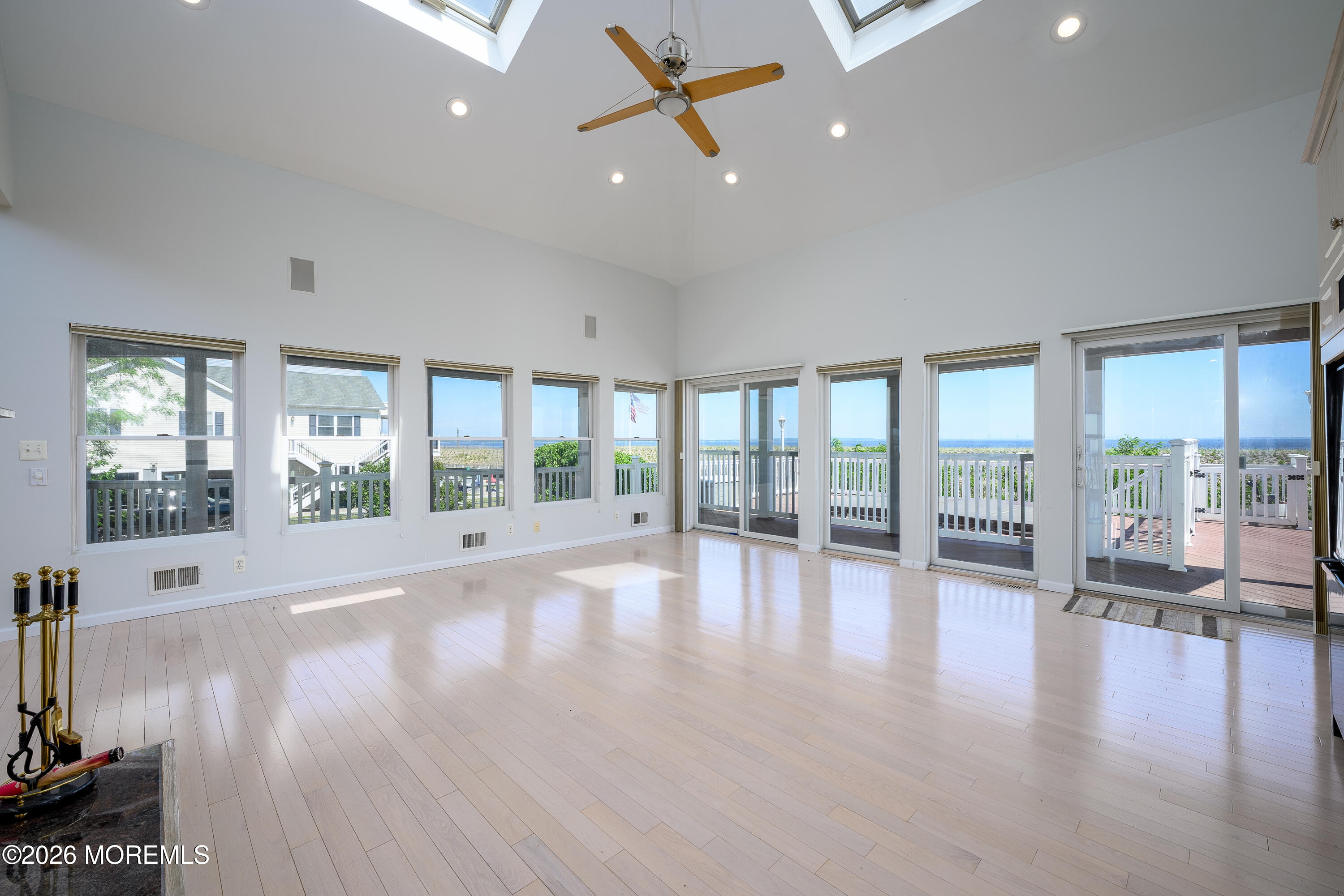 805 Front Street Union Beach, NJ 07735 - Photo 9 of 65 a view of an entryway with wooden floor and windows