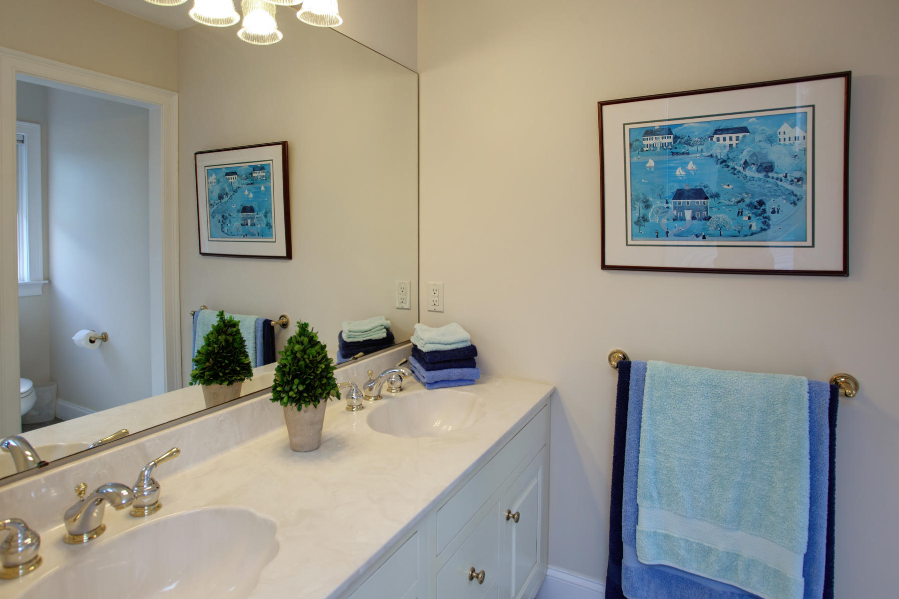 58 Torrey Road East Sandwich, MA 02537 - Photo 29 of 34 a bathroom with a sink and a mirror