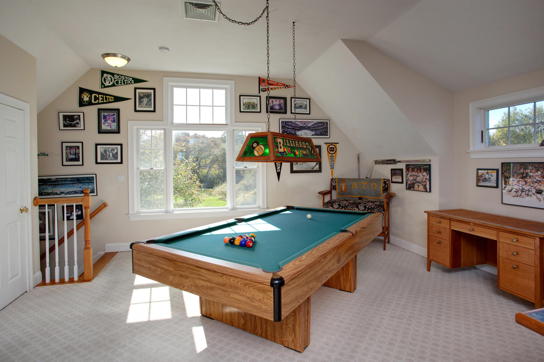 58 Torrey Road East Sandwich, MA 02537 - Photo 30 of 34 a living room with furniture pool table and window