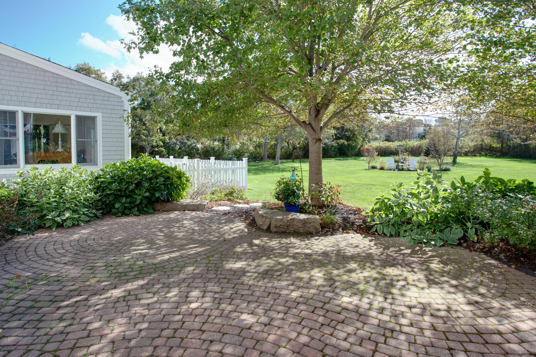 58 Torrey Road East Sandwich, MA 02537 - Photo 32 of 34 a view of a backyard with large trees