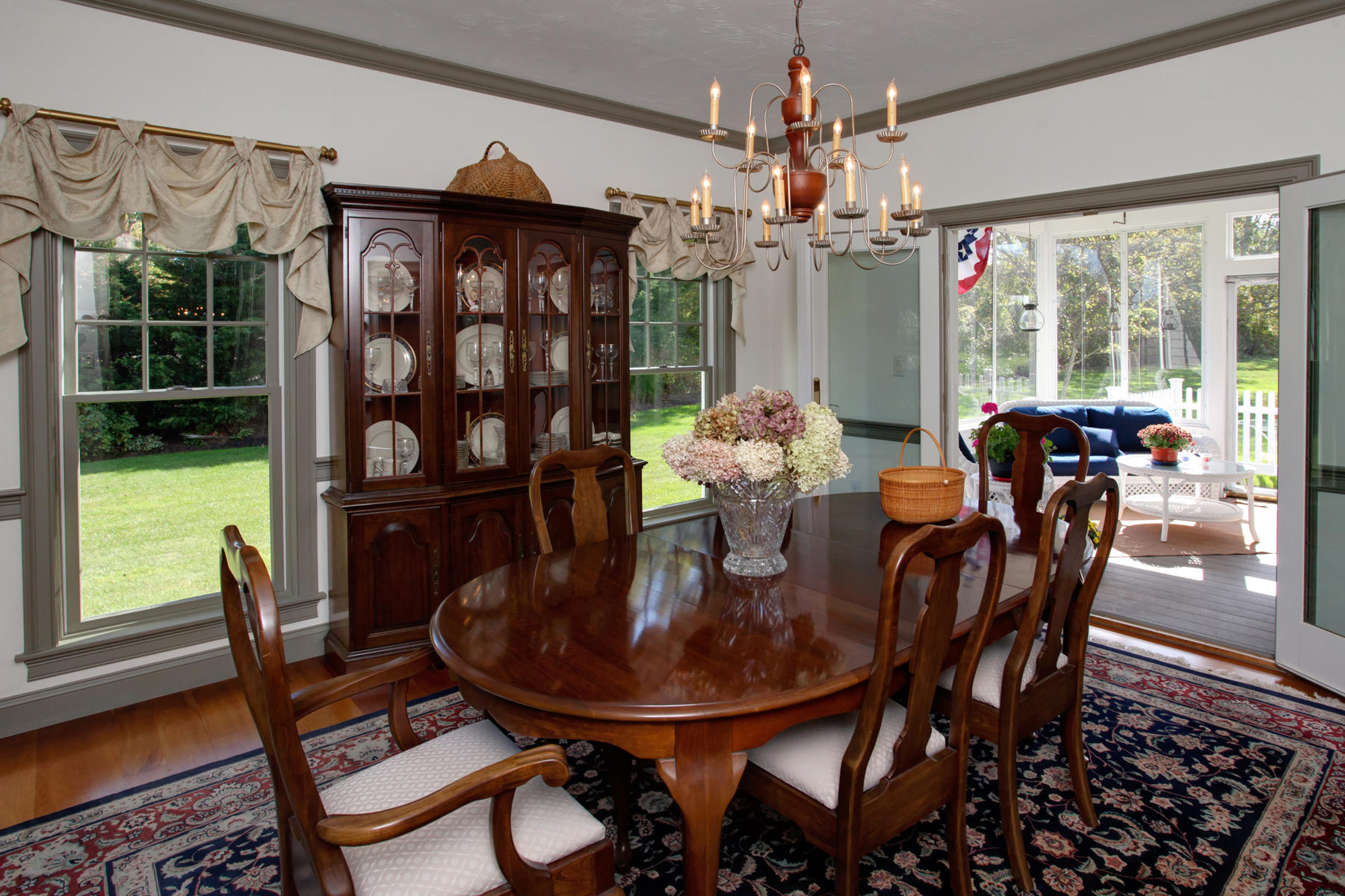 58 Torrey Road East Sandwich, MA 02537 - Photo 8 of 34 a view of a dining room with furniture window and outside view