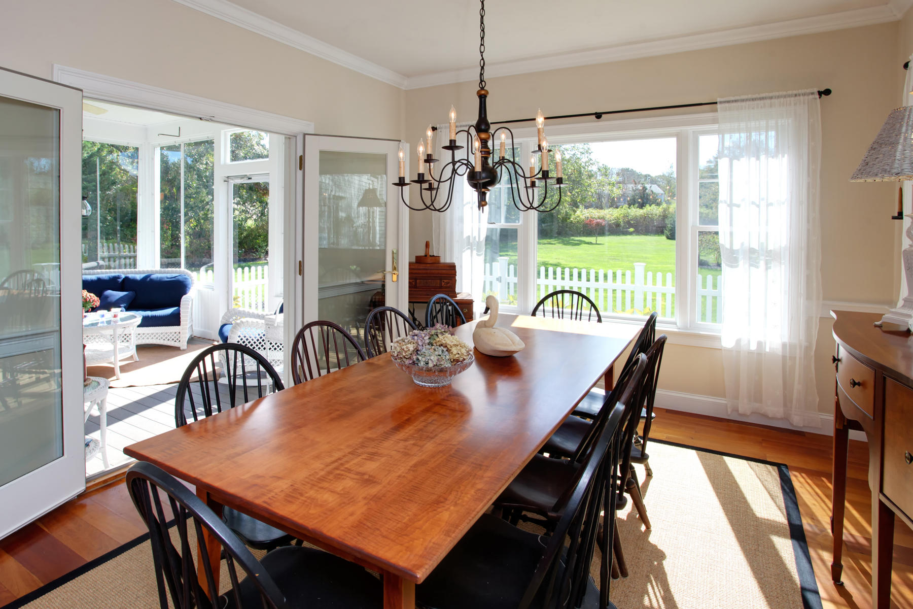 58 Torrey Road East Sandwich, MA 02537 - Photo 10 of 34 a view of a dining room with furniture window and outside view
