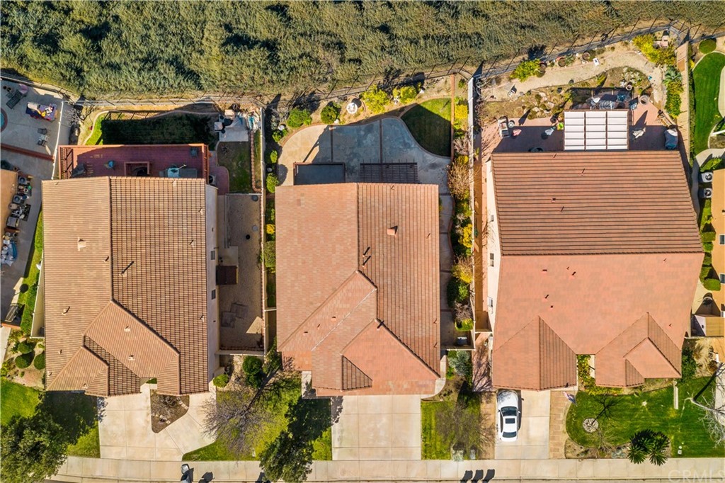 33782 Channel Street Temecula, CA 92592 - Photo 42 of 44 an aerial view of residential houses with outdoor space