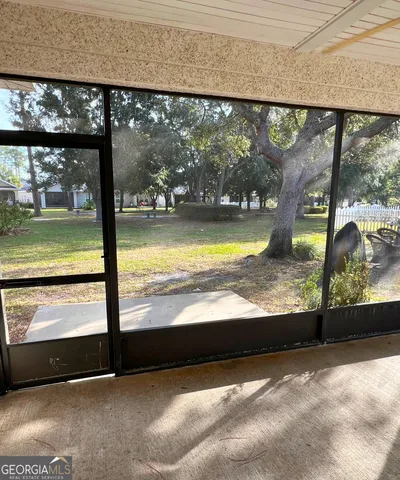a view of swimming pool from a balcony