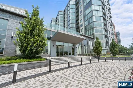 a building view with a outdoor space