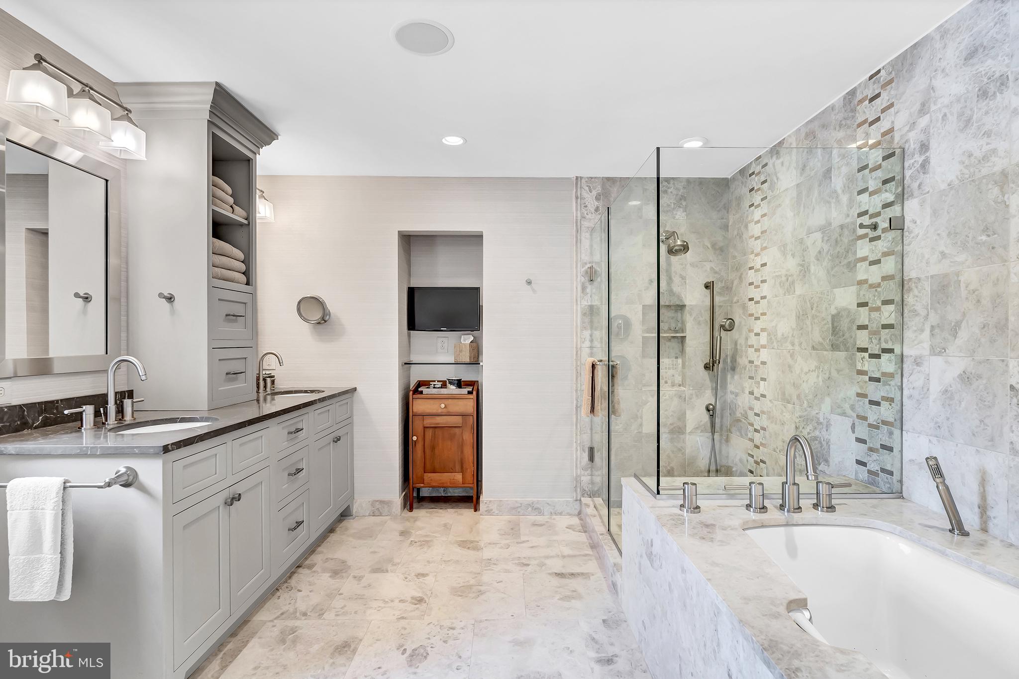 26100 Mullinix Mill Road Mount Airy, MD 21771 - Photo 40 of 99 Elegant spa-like bathroom retreat.