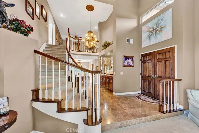 a view of entryway and hall