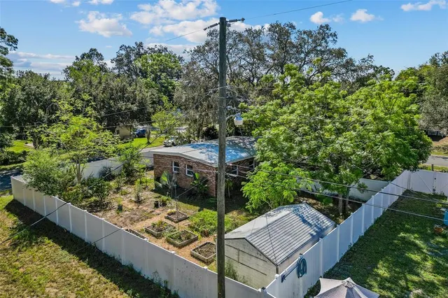 a view of city from balcony