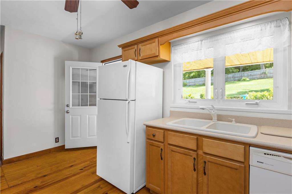 1580 Brush Run Road Washington, PA 15301 - Photo 19 of 27 a kitchen with a refrigerator and a sink