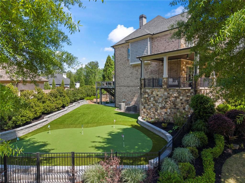 490 Belada Boulevard Atlanta, GA 30342 - Photo 37 of 42 a view of a backyard