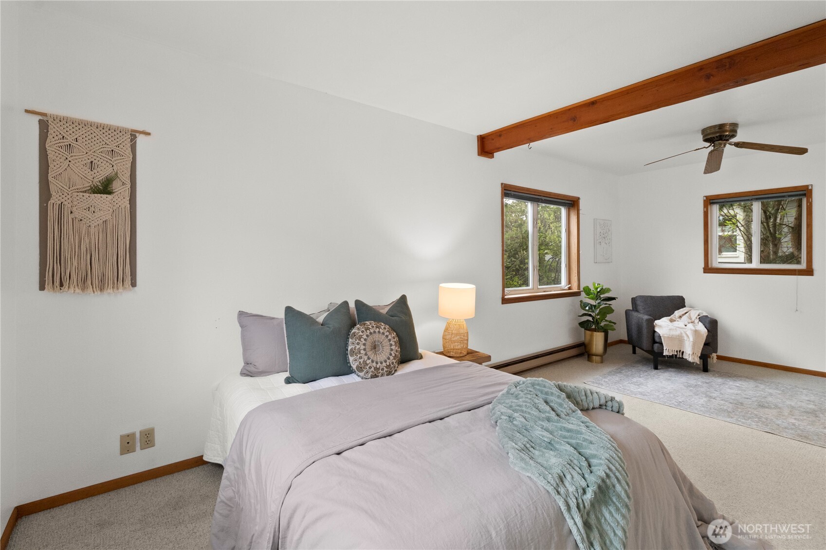 2431 Franklin Street Bellingham, WA 98225 - Photo 11 of 26 a bedroom with a bed and a window
