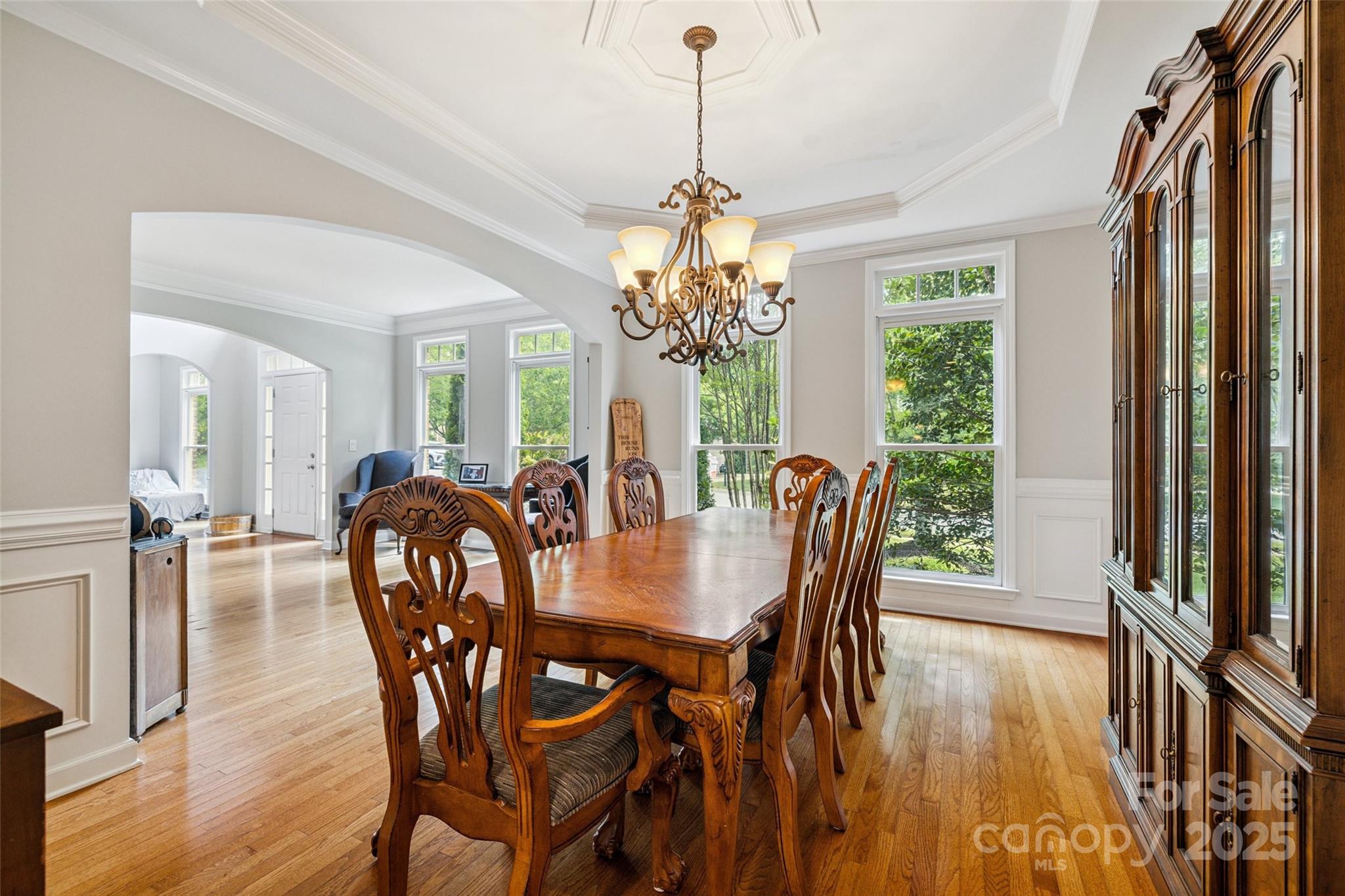 9142 Drayton Lane Indian Land, SC 29707 - Photo 6 of 48 a view of a dining room with furniture window and wooden floor