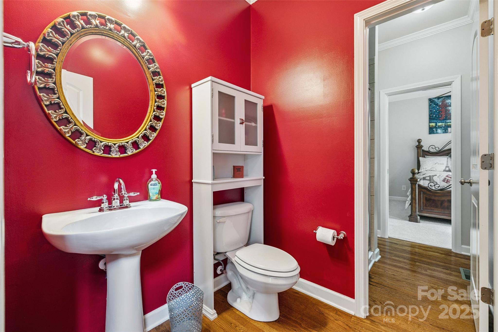 9142 Drayton Lane Indian Land, SC 29707 - Photo 10 of 48 a bathroom with a toilet sink and mirror