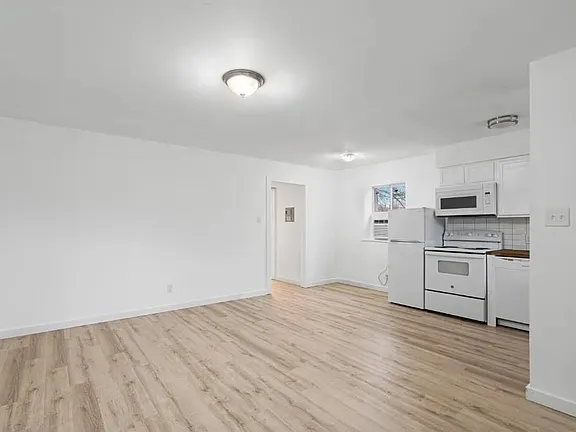 wooden floor in a room