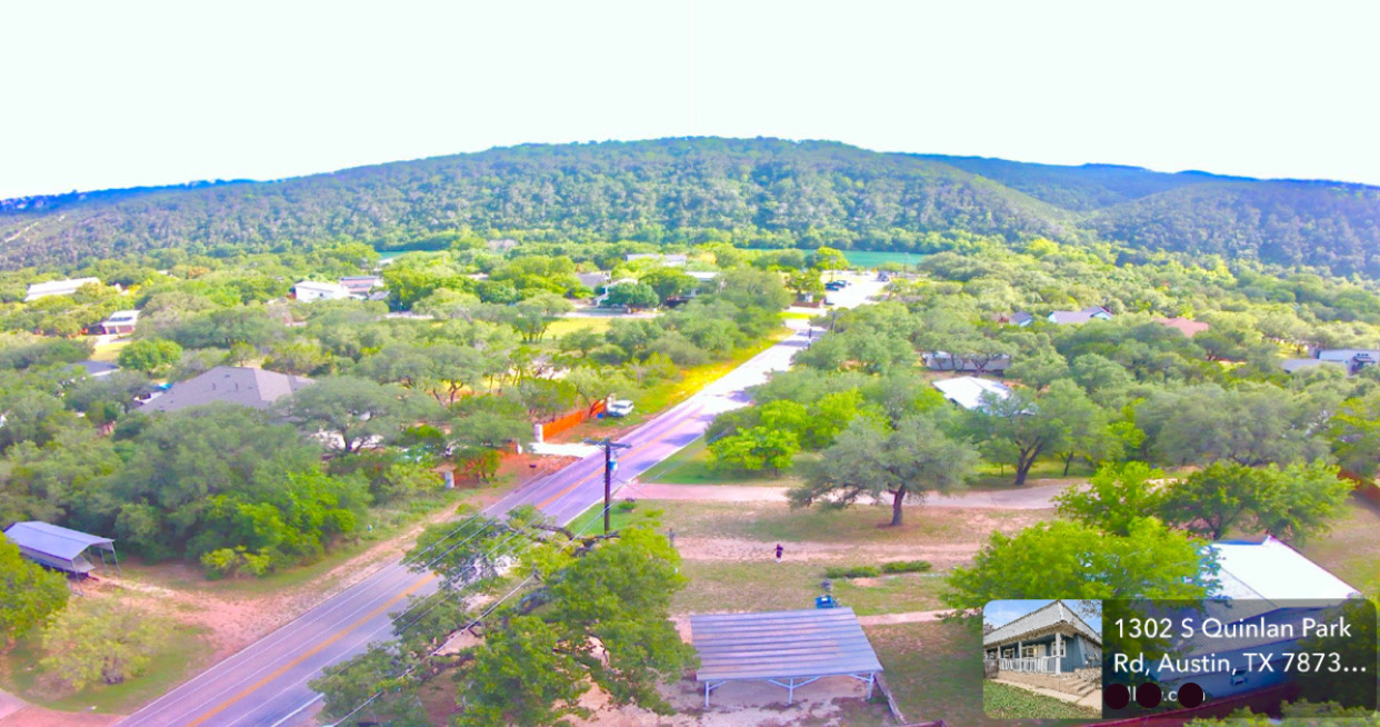 1302 South Quinlan Park Road Austin, TX 78732 - Photo 40 of 40 Drone / aerial view of