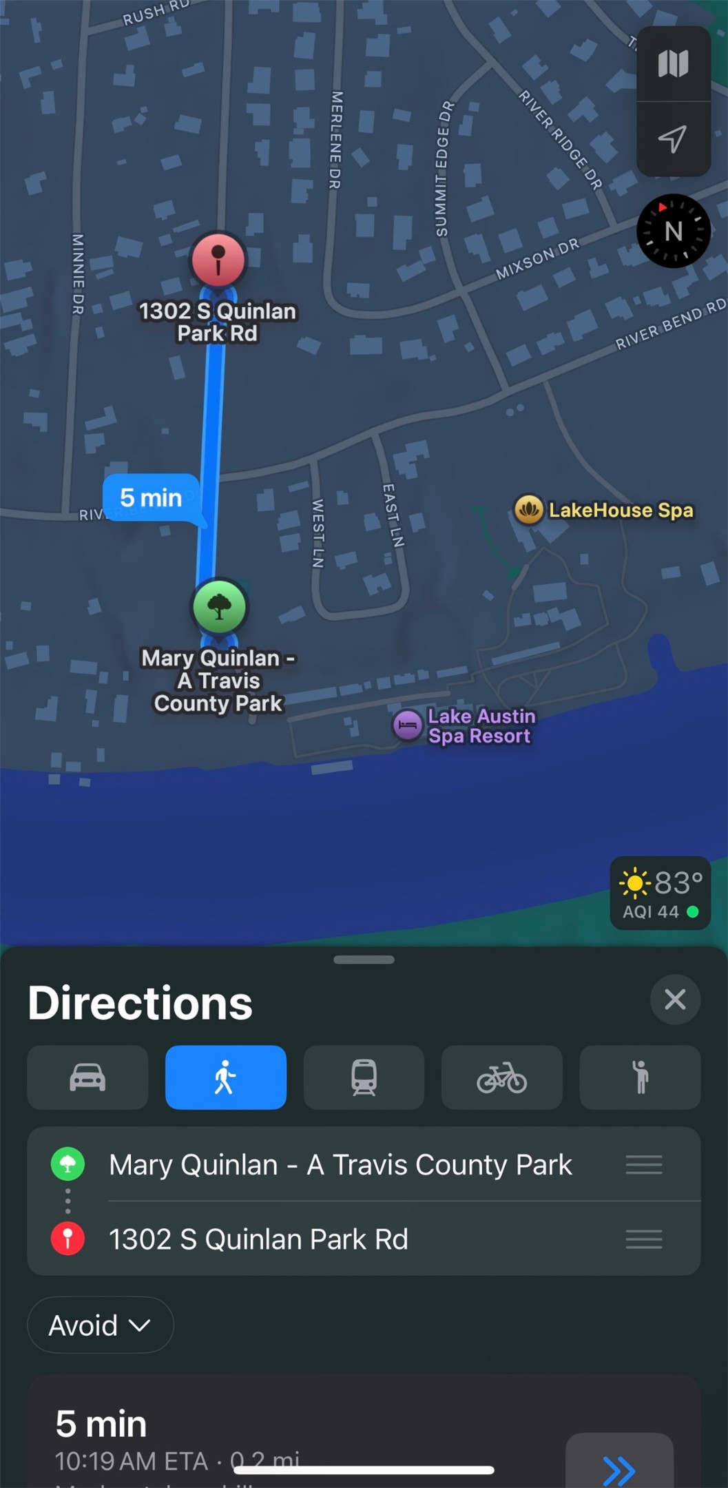 1302 South Quinlan Park Road Austin, TX 78732 - Photo 9 of 40 a view of a gallery