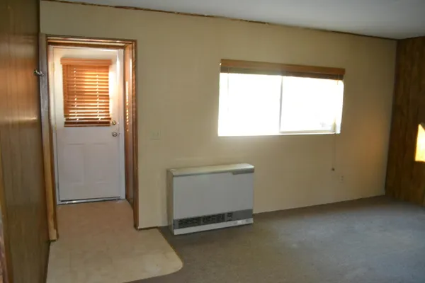 a backyard of a house