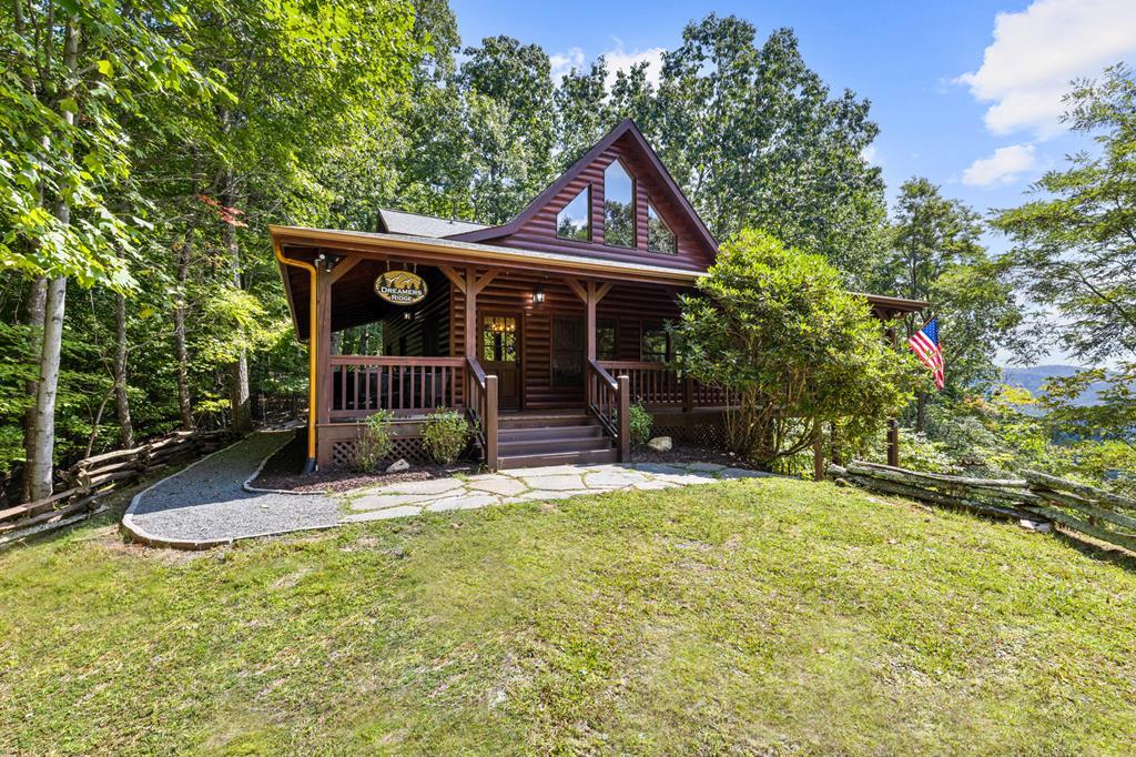 16 Enchanting Circle Morganton, GA 30560 - Photo 2 of 57 a view of a house with a yard