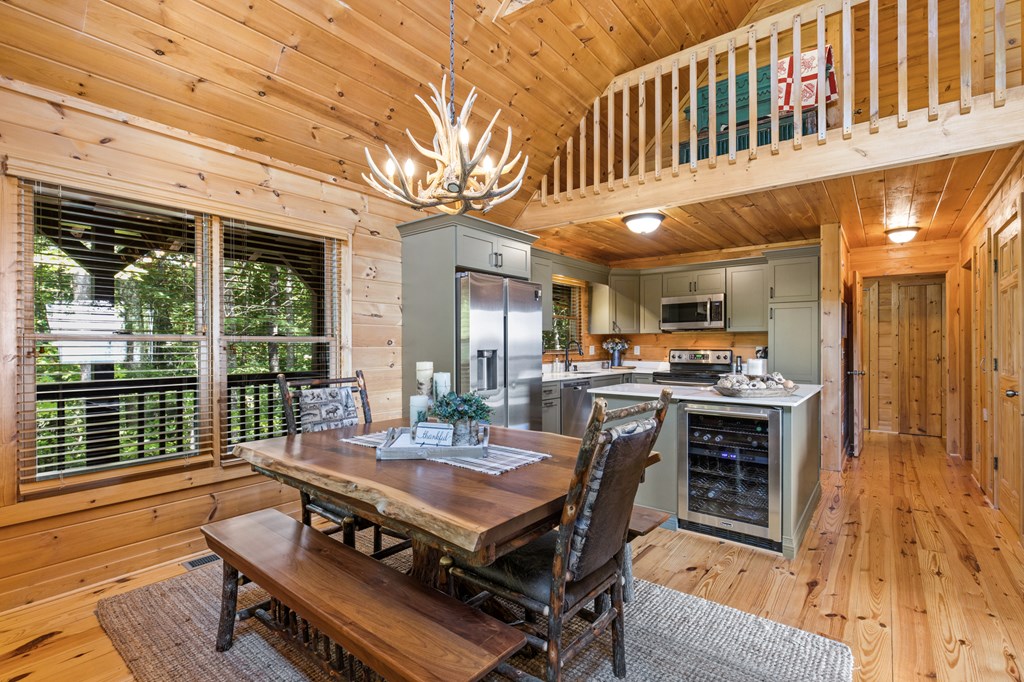 16 Enchanting Circle Morganton, GA 30560 - Photo 7 of 57 a view of a patio with a table and chairs