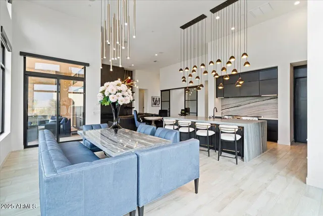 a big room with closet and bathroom