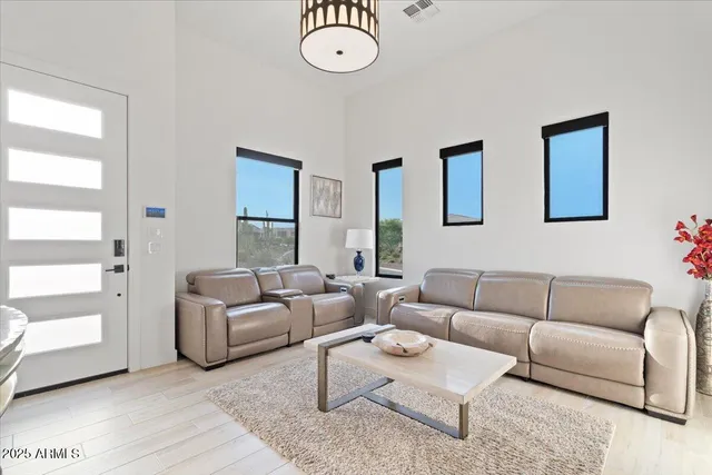 a view of outdoor space with seating space