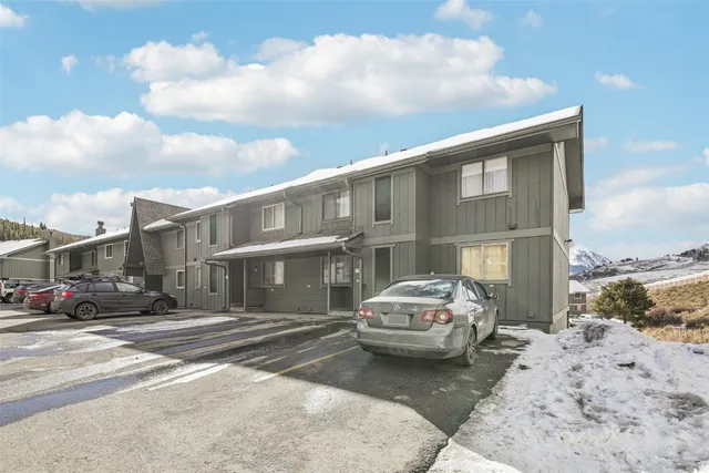 a front view of a building