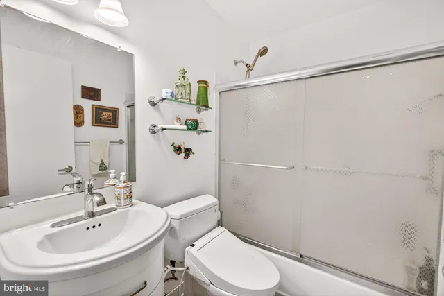 a view of a bathroom with a shower