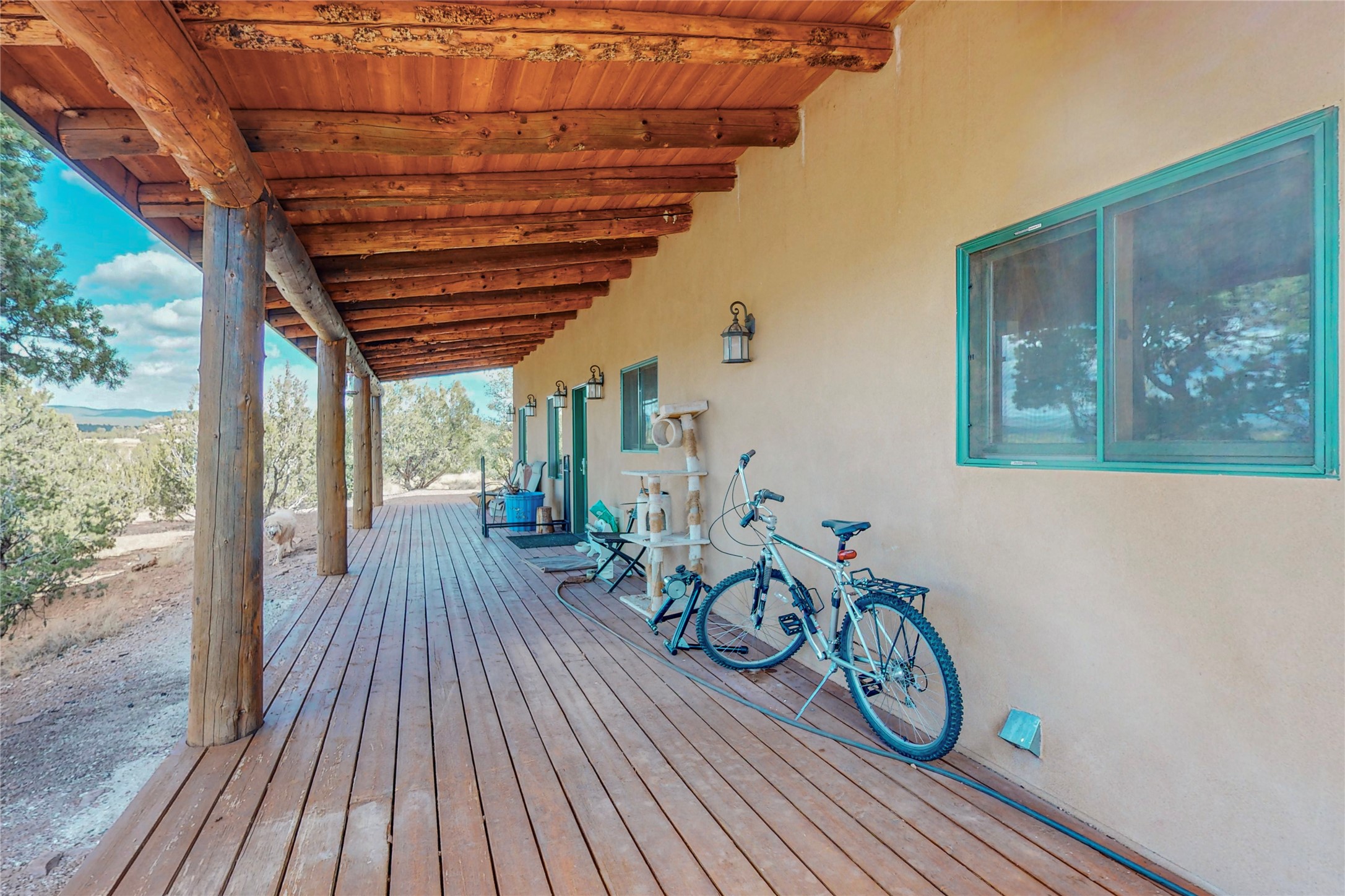 29 County Road B41E Ribera, NM 87560 - Photo 18 of 23 Back portal