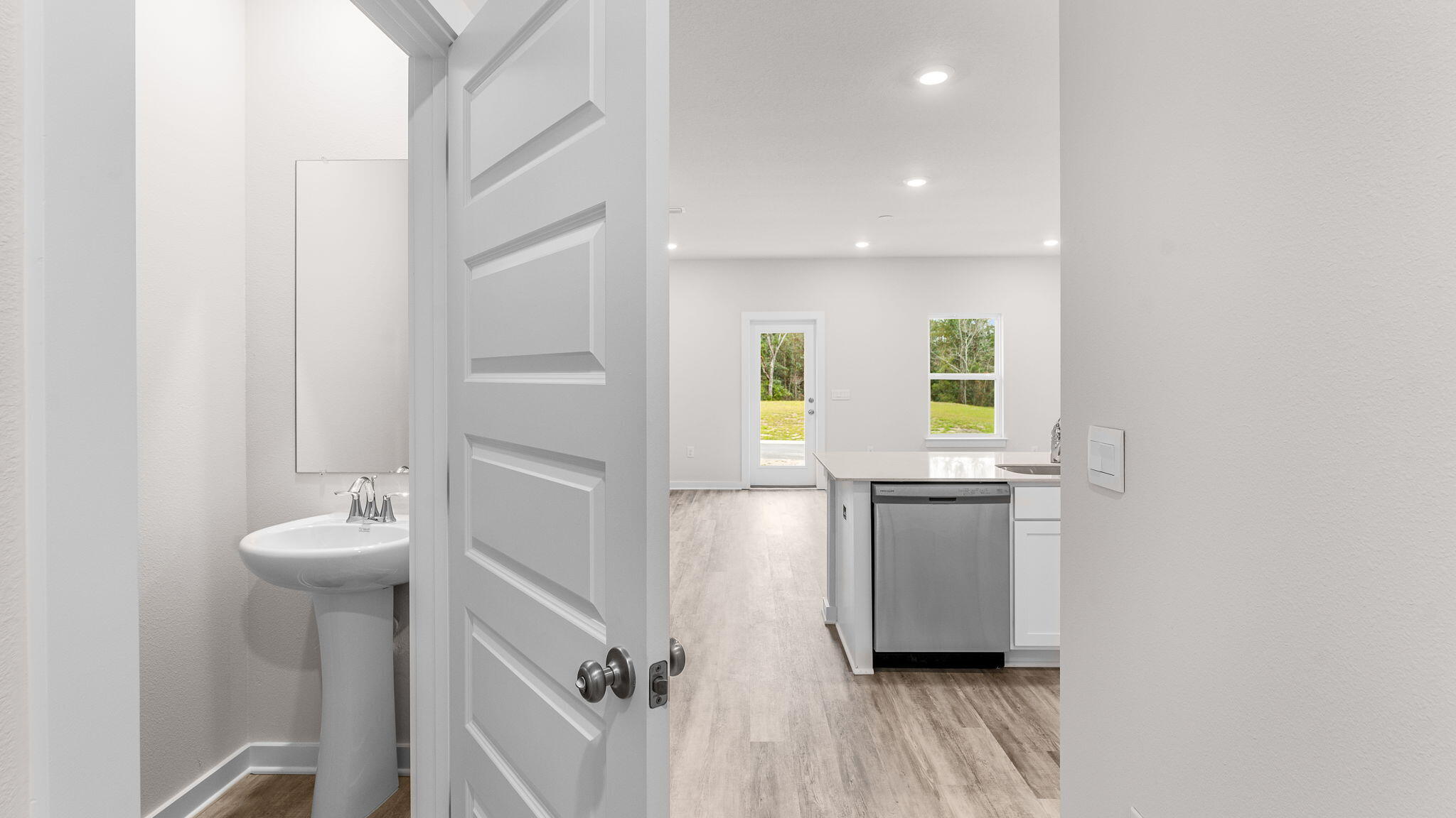 14 Rudder Lane Freeport, FL 32439 - Photo 17 of 32 a view of entryway with wooden floor