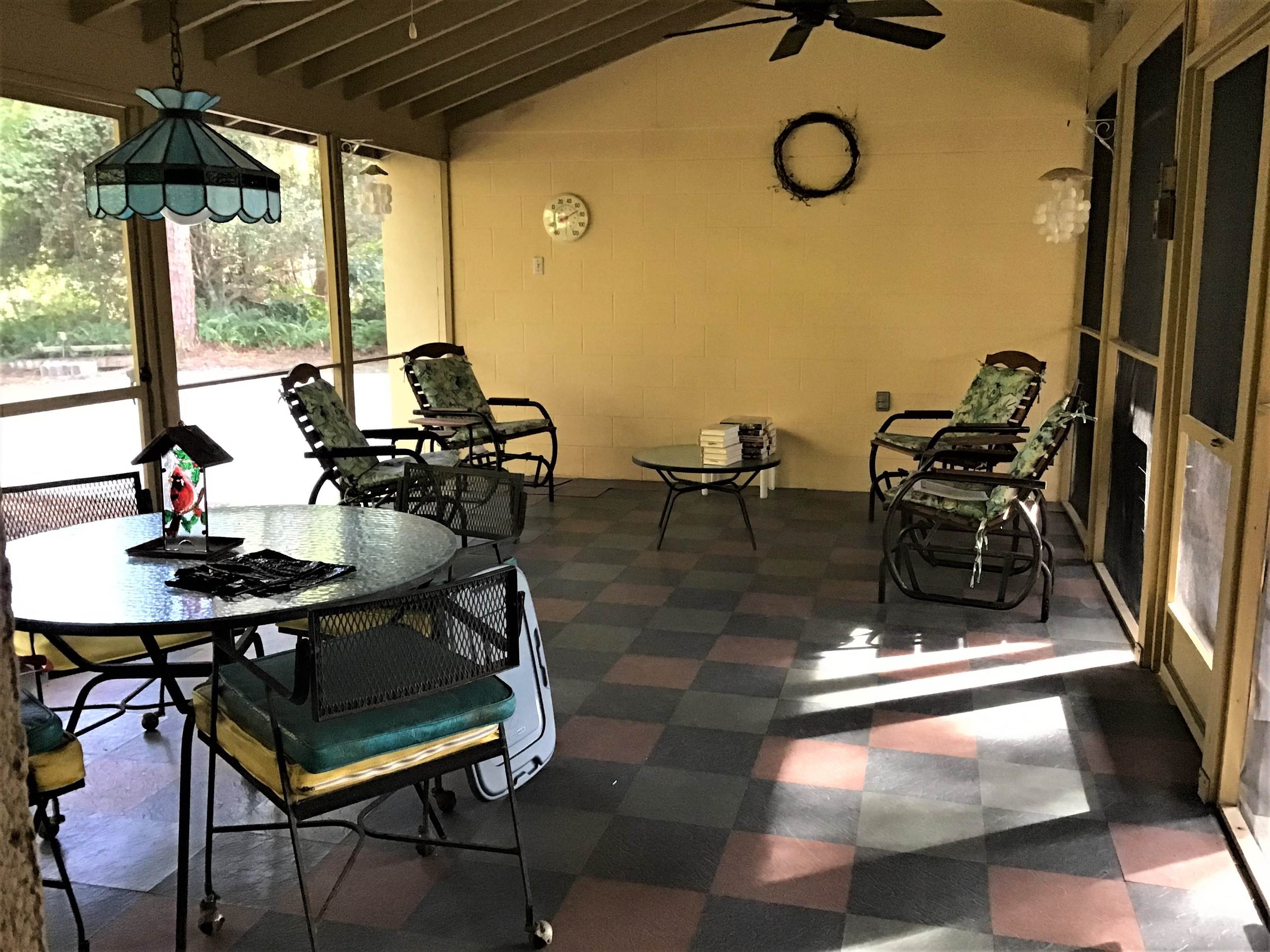 615 Queen Road St. Augustine, FL 32086 - Photo 22 of 32 a view of swimming pool with seating area and furniture