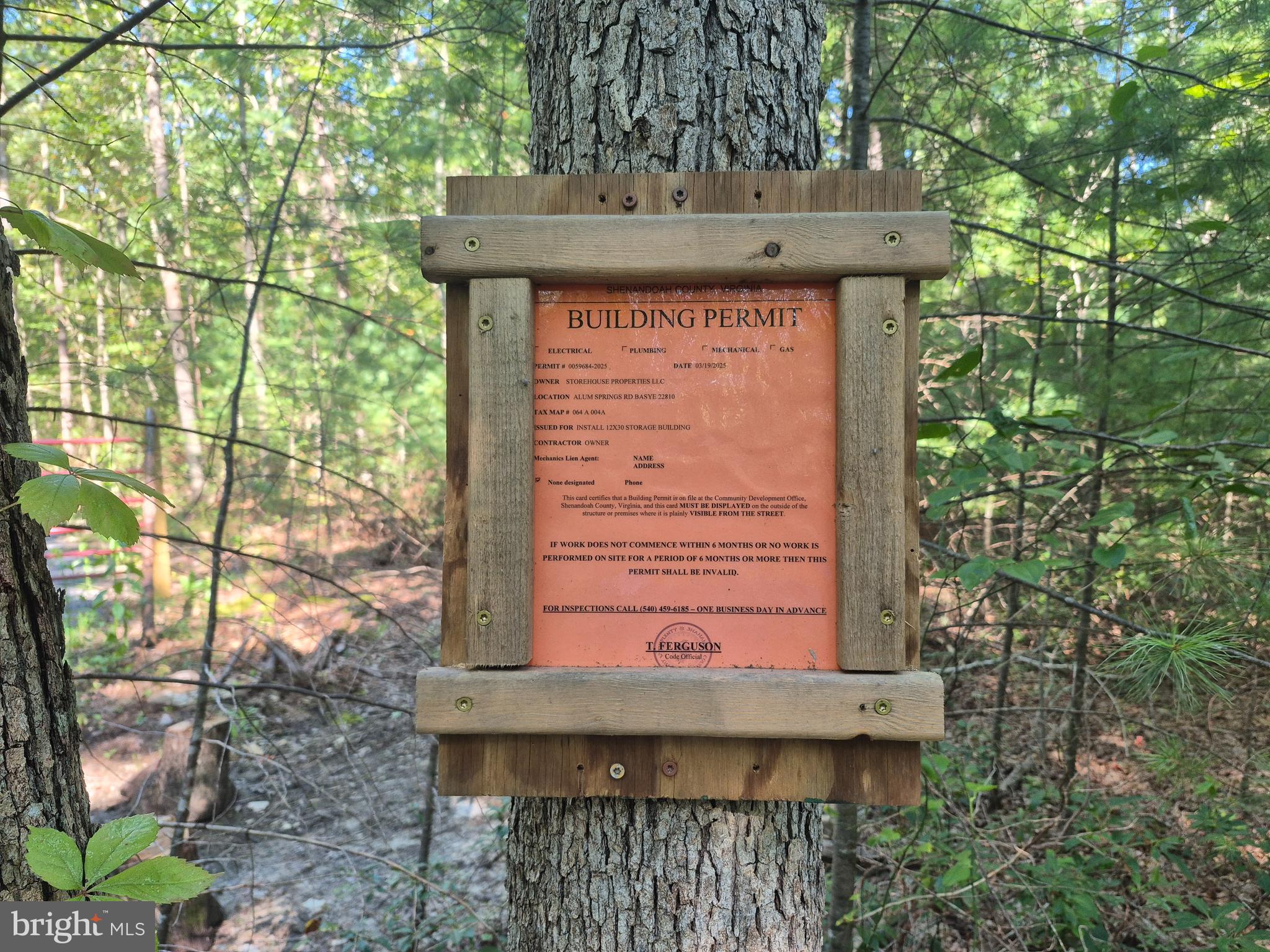 Alum Springs Road Basye, VA 22810 - Photo 46 of 63 a view of a wooden door of a house