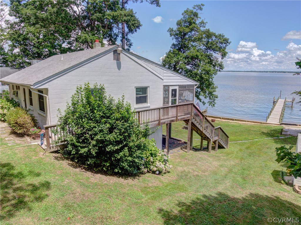 528 Old Mill Point Road Laneview, VA 22504 - Photo 2 of 30 a house view with a outdoor space
