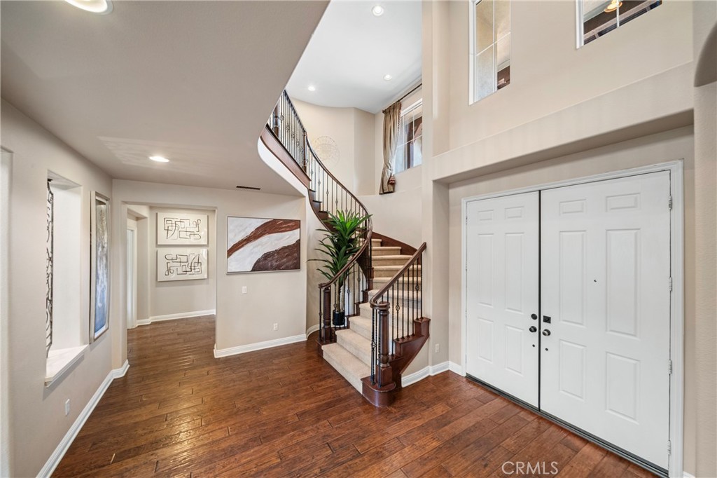 2241 Redwood Drive Glendora, CA 91741 - Photo 7 of 68 a view of an entryway with stairs