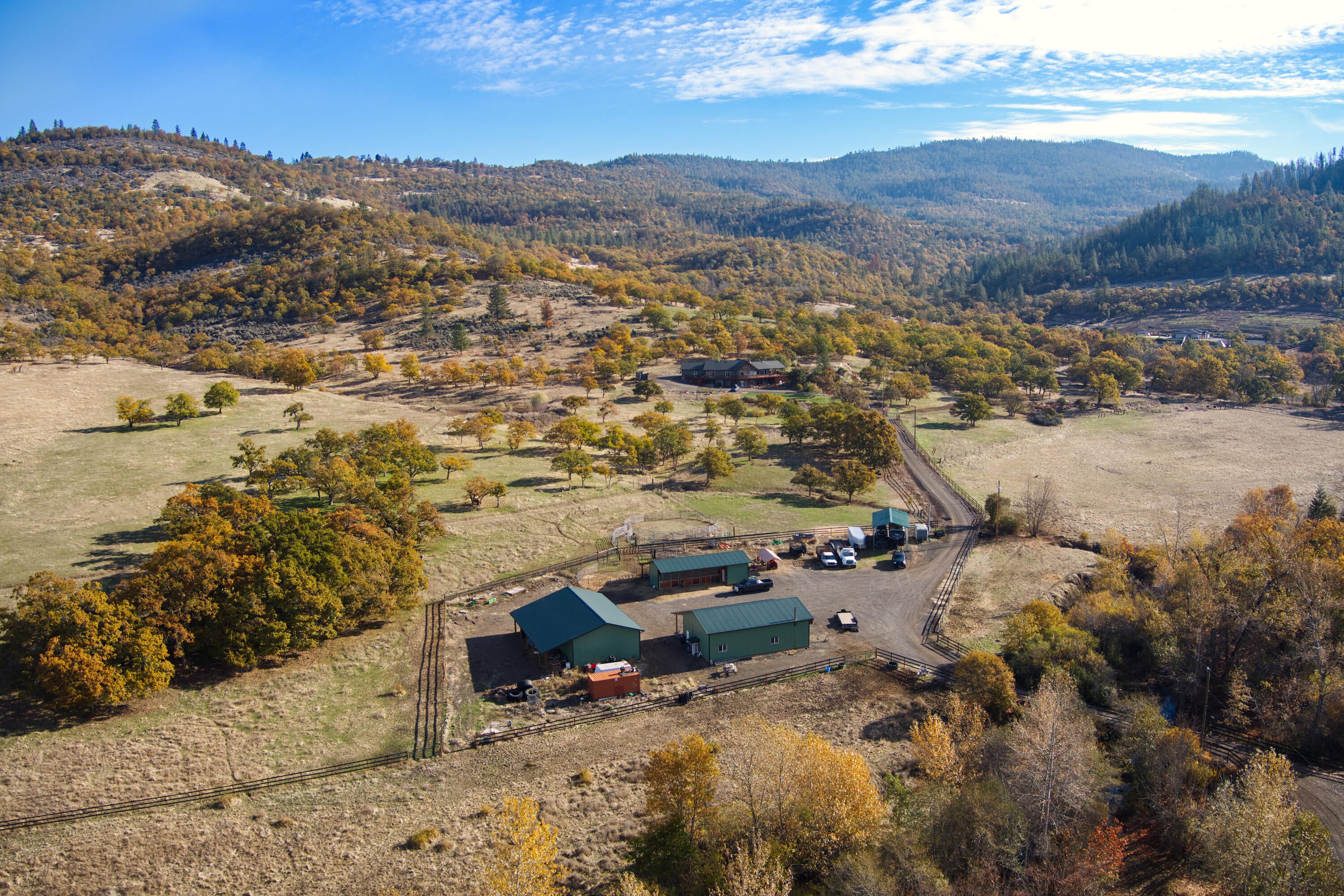 6555 East Antelope Road Eagle Point, OR 97524 - Photo 1 of 30 Twin Pines Ranch Drone Mid-Day Eastward