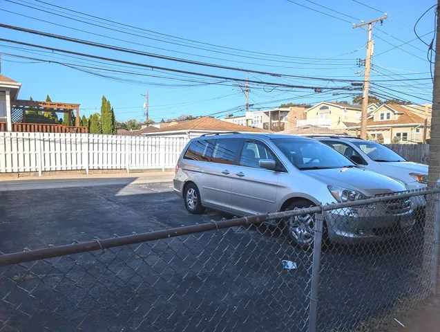 a view of a roof deck