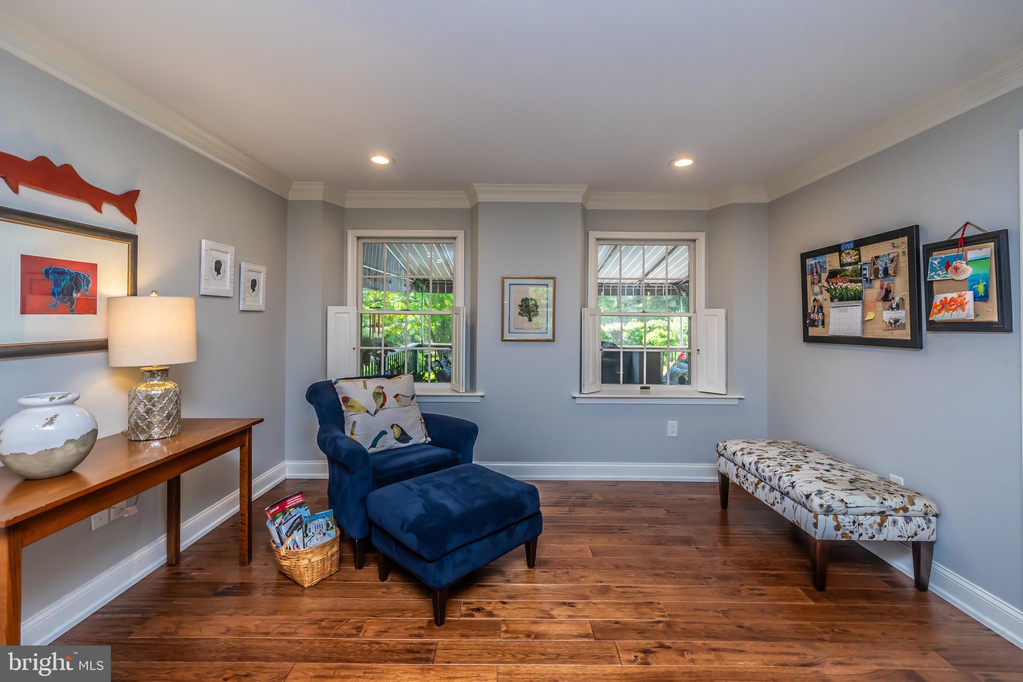 33 Collins Mill Road Chester Springs, PA 19425 - Photo 25 of 64 Living room boasts elegant hardwood flooring
