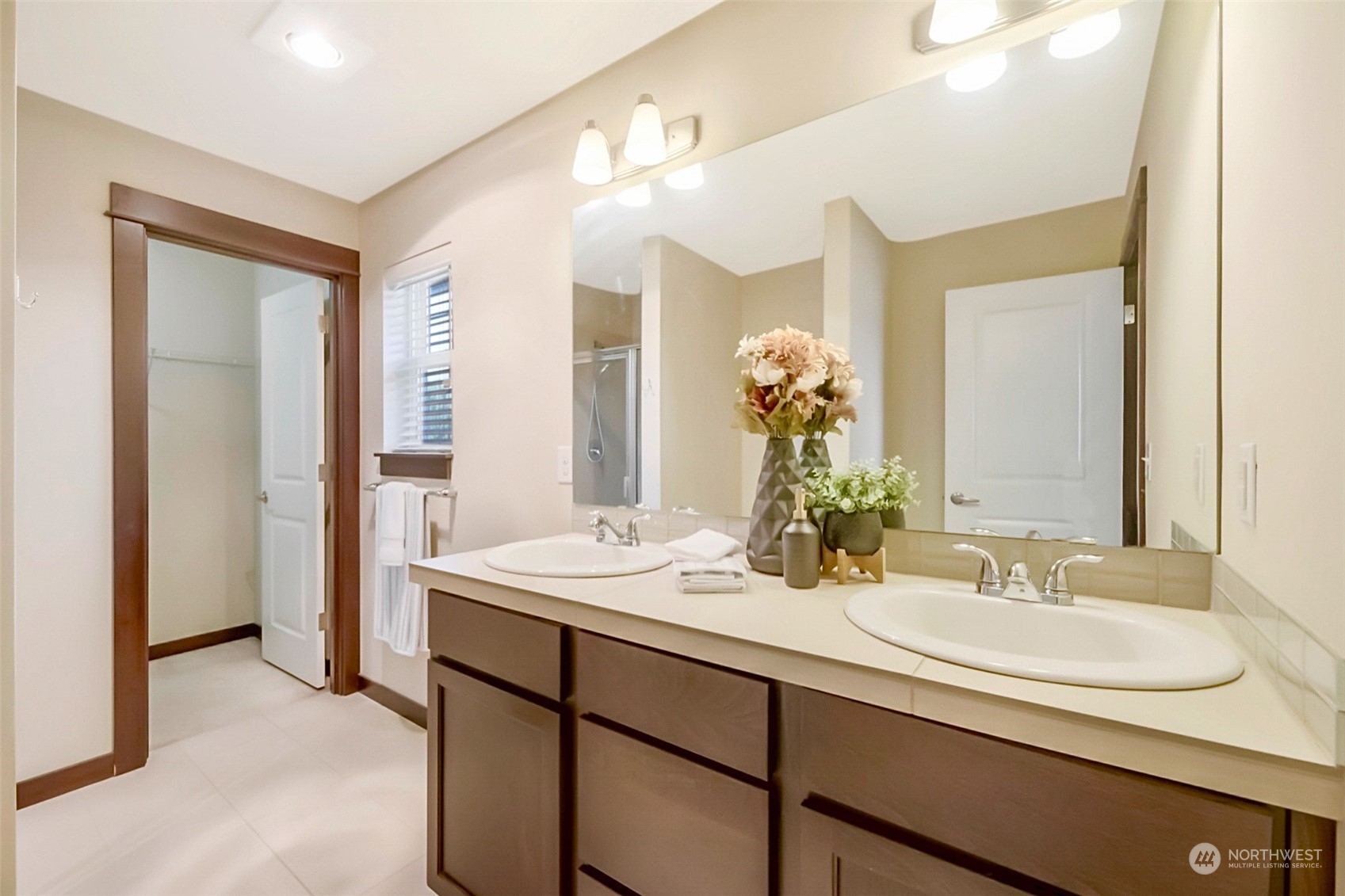 7100 Shinkle Place Southwest Seattle, WA 98106 - Photo 34 of 40 a bathroom with a sink and a mirror
