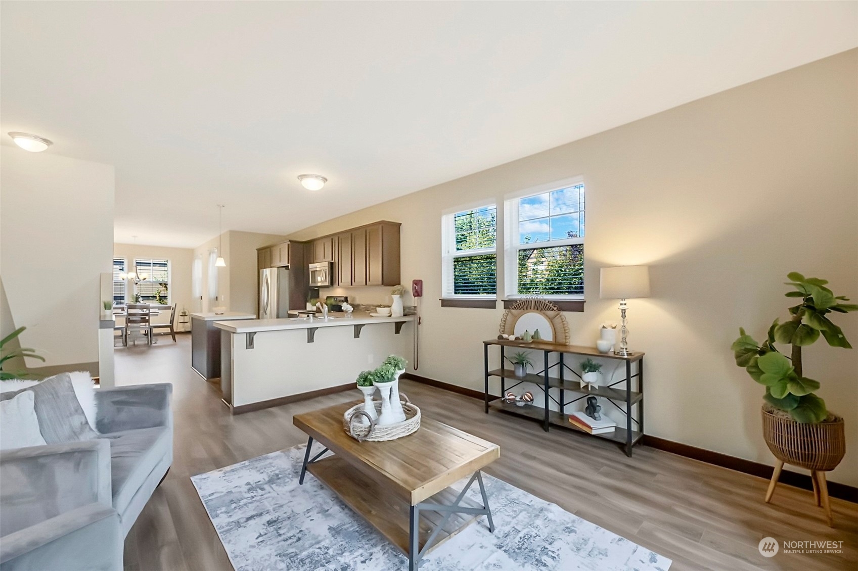 7100 Shinkle Place Southwest Seattle, WA 98106 - Photo 10 of 40 a living room with furniture and a table