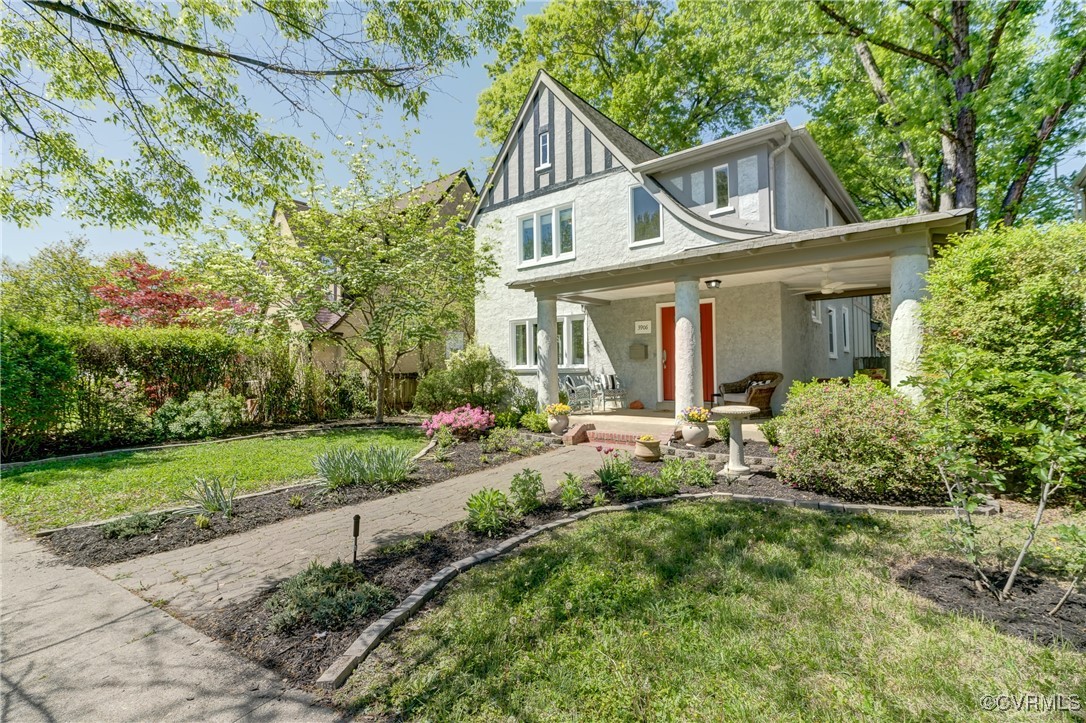 3906 Brook Road Richmond, VA 23227 - Photo 50 of 50 a front view of a house with garden